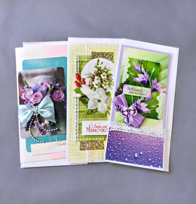 Открытка ручной работы 390