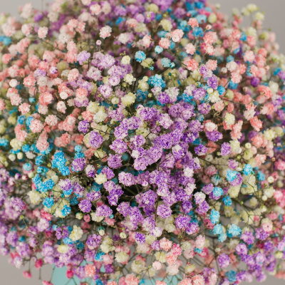 Коробка с цветной гипсофилой N 47195