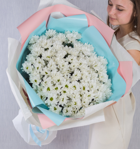 Букет-гигант из 15 хризантем 36151