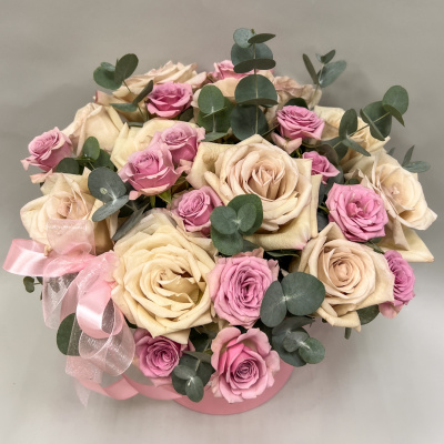 Коробка с розами "Дольче вита" N 45003